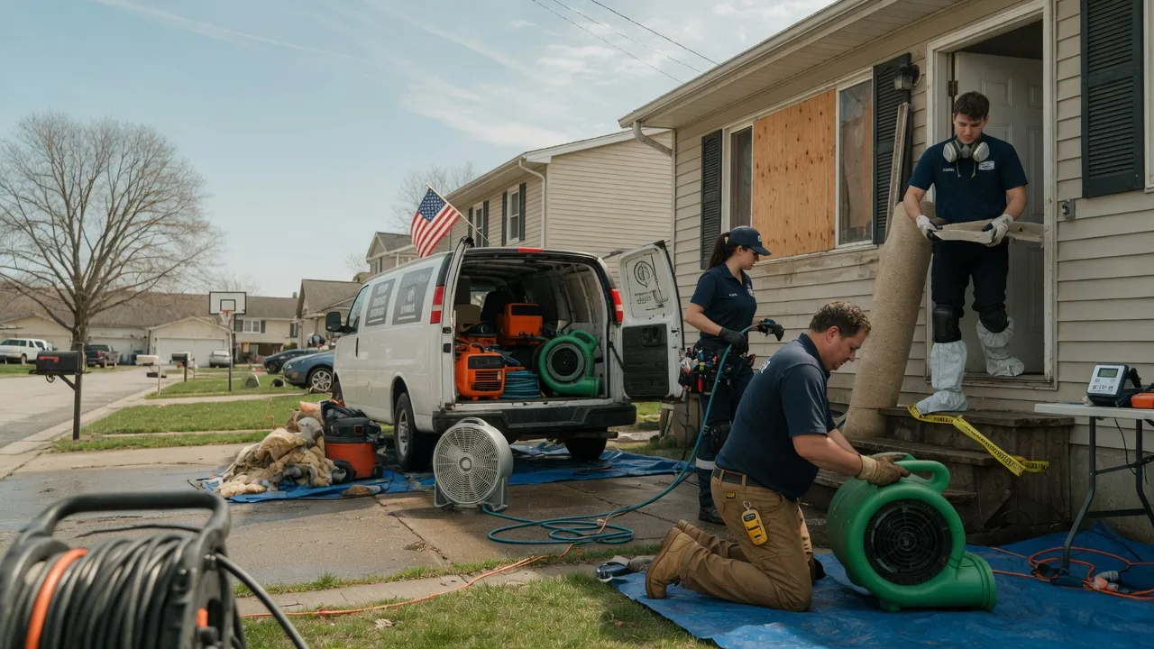 Water Damage Restoration in Easton, PA near me